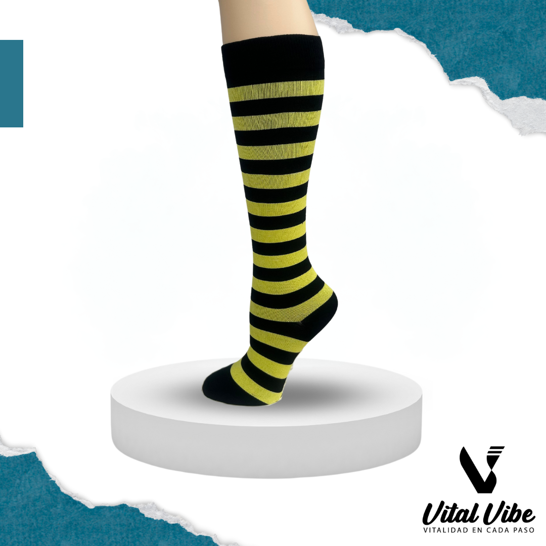 Vital Vibe™ - Medias de Compresión (15-20mmHg)