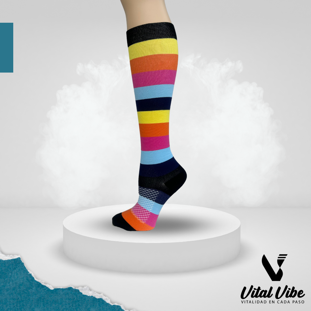 Vital Vibe™ - Medias de Compresión (15-20mmHg)