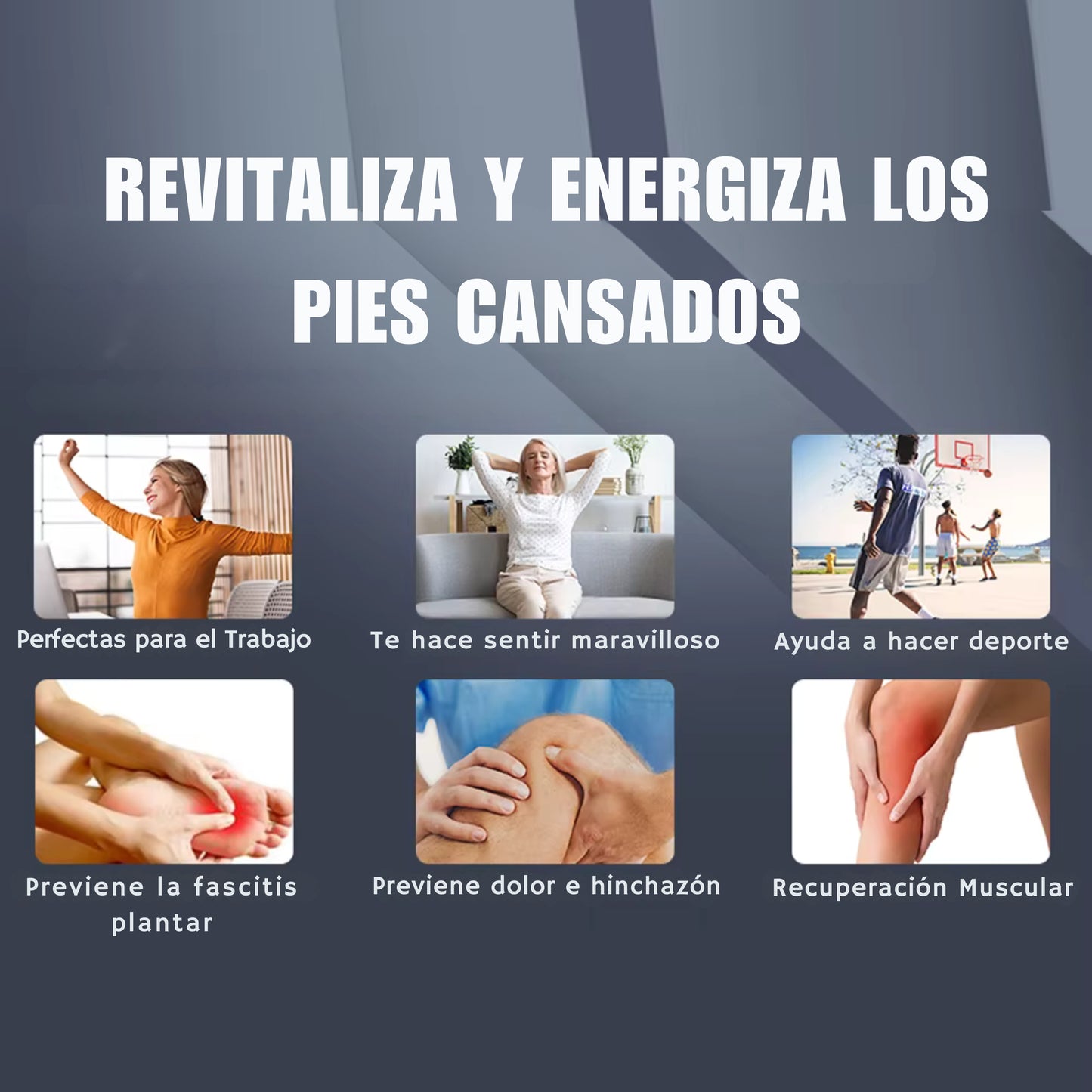 Vital Vibe™ - Medias de Compresión Premium (15-20mmHg) para Salud y Bienestar